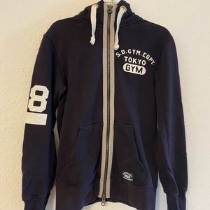 Superdry  Hoodie Sweatshirt Sz Sm